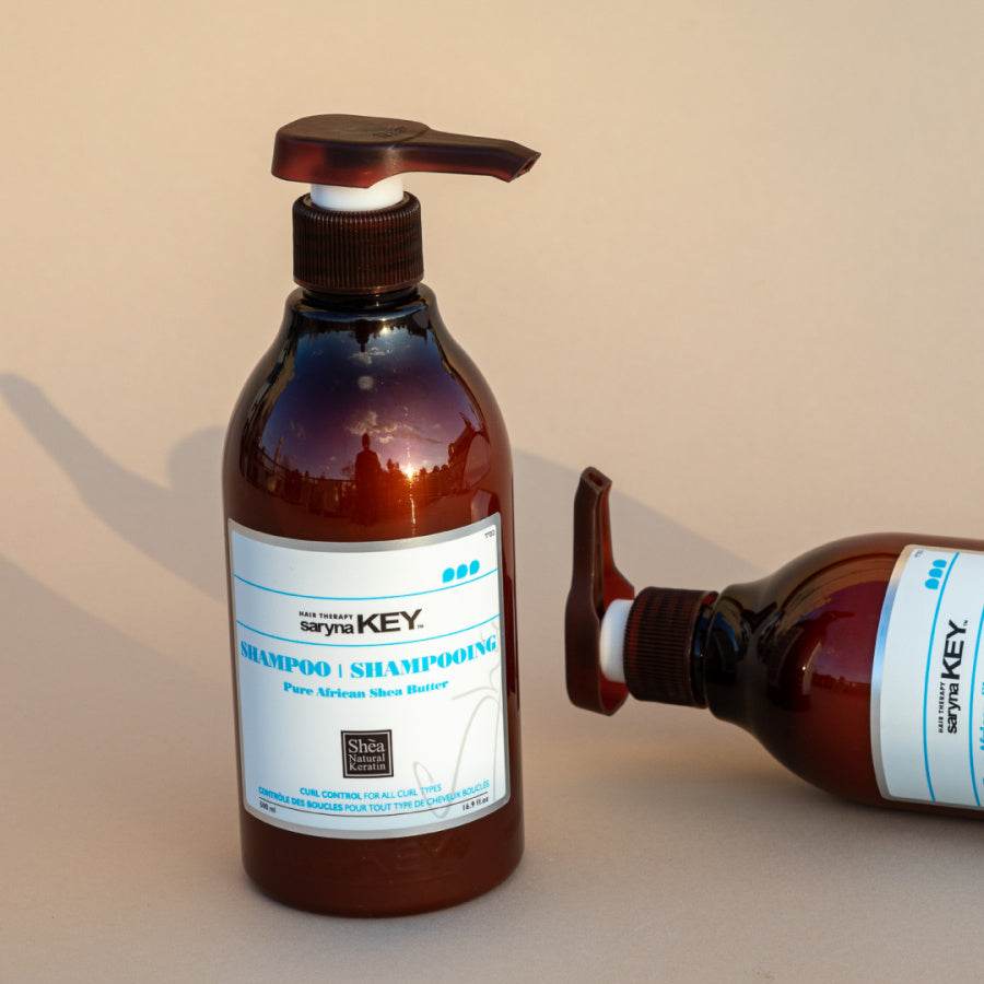 Saryna Key. shampoing cheveux bouclés au beurre de karité - Oli & Eve | Boutique capillaire végane et sans cruauté 