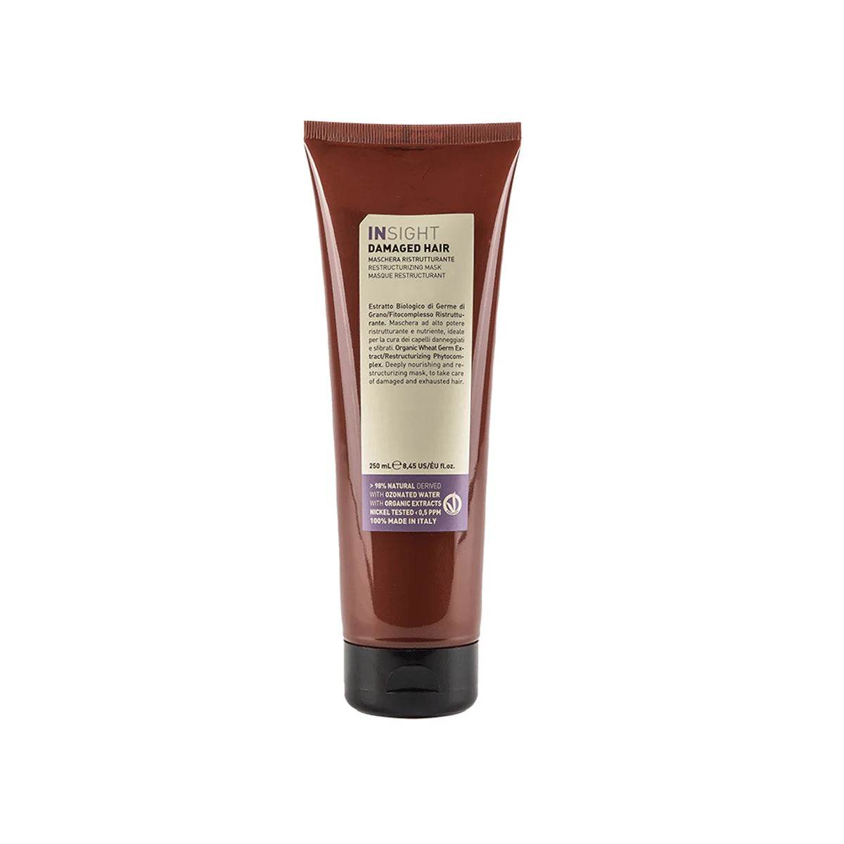 Insight. masque restructurant après-shampoing Cheveux abimés 250 ml - Oli & Eve | Boutique capillaire végane et sans cruauté 