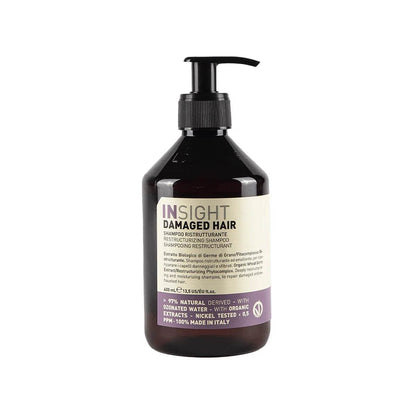 Insight. shampoing restructurant Cheveux abîmés - Oli & Eve | Boutique capillaire végane et sans cruauté 
