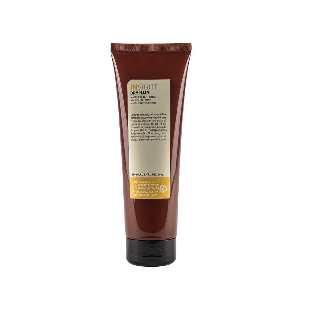 Insight. masque nourrissant après-shampoing Cheveux secs 250 ml - Oli & Eve | Boutique capillaire végane et sans cruauté 