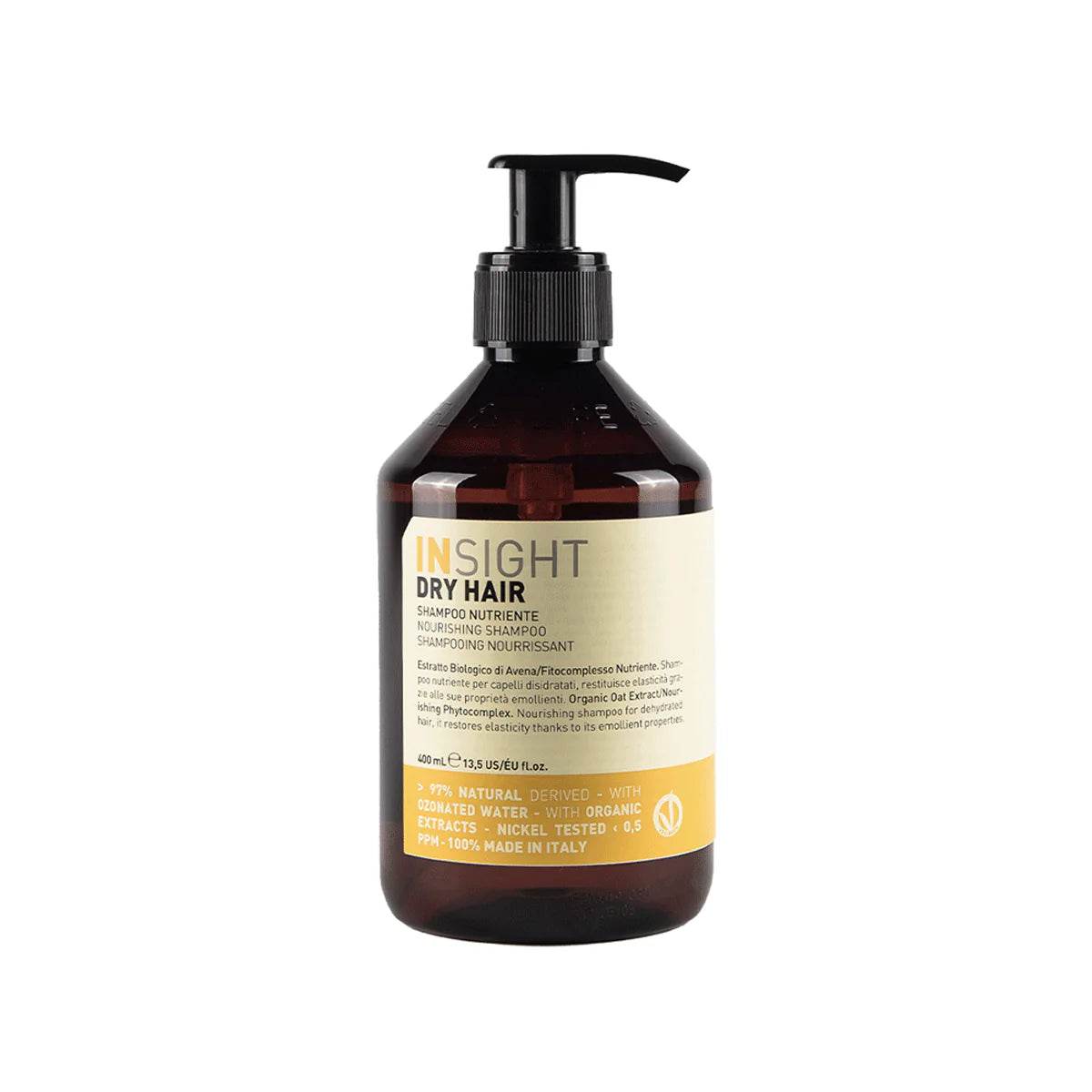 Insight. shampoing nourrissant Cheveux secs - Oli & Eve | Boutique capillaire végane et sans cruauté 