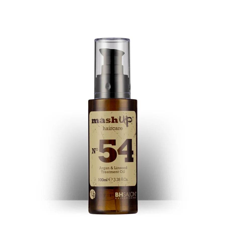 MashUp. huile hydratante argan et graines de lin n°54, 100 ml - Oli & Eve | Boutique capillaire végane et sans cruauté 