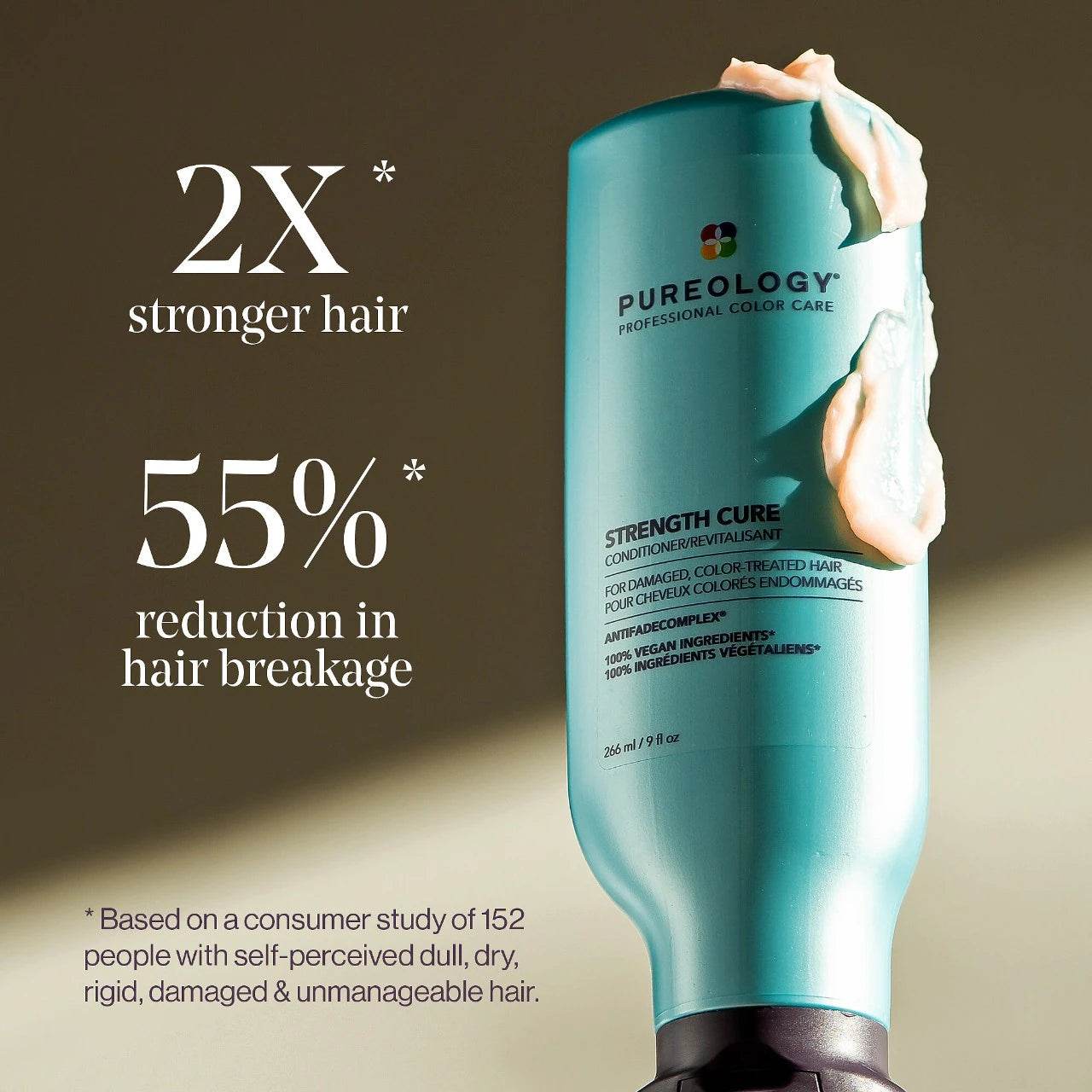 Pureology. revitalisant réparateur après-shampoing Strength cure - Oli & Eve | Boutique capillaire végane et sans cruauté 