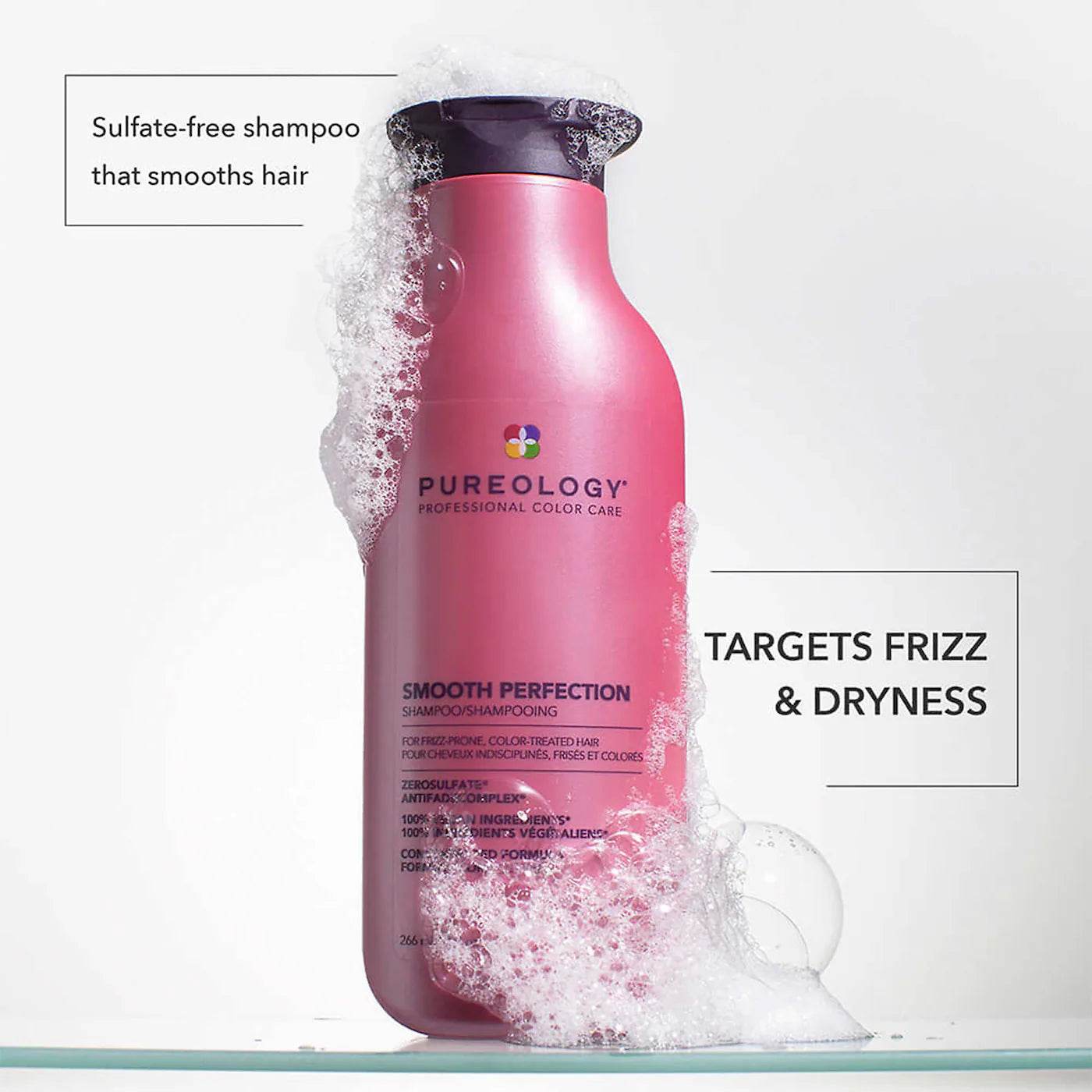 Pureology. shampoing lissant Smooth perfection 266 ml - Oli & Eve | Boutique capillaire végane et sans cruauté 