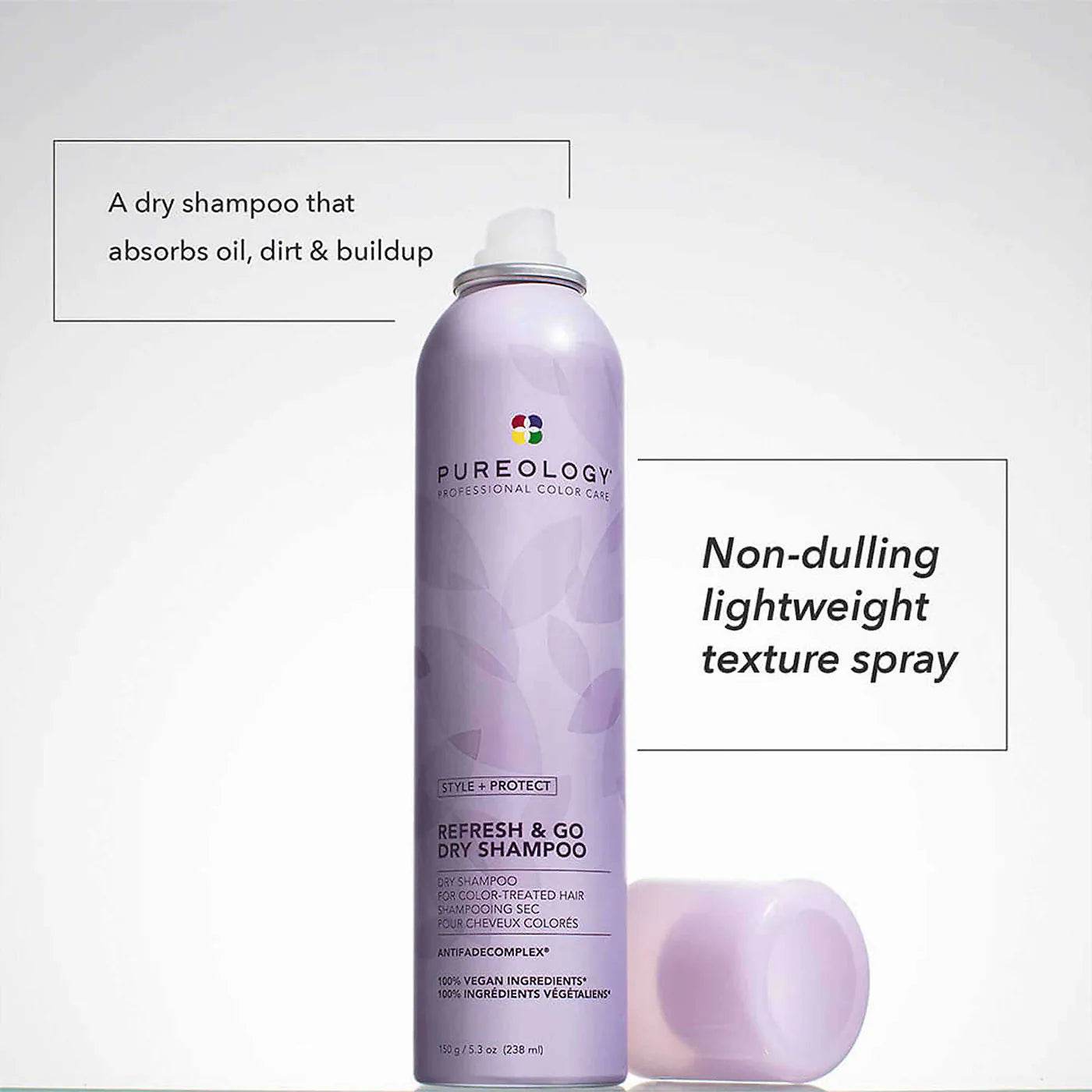 Pureology. shampoing sec Refresh and go 150 g - Oli & Eve | Boutique capillaire végane et sans cruauté 