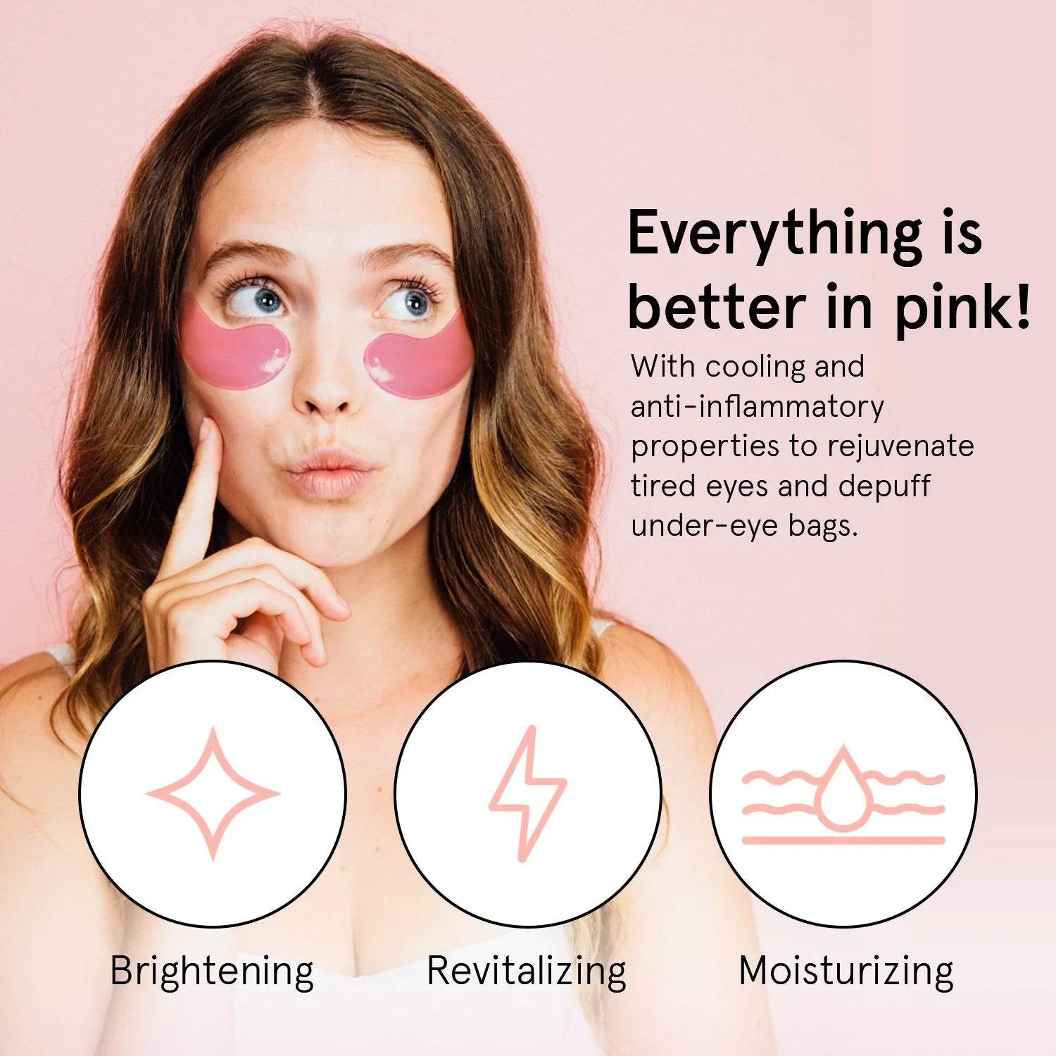 grace & stella. masques hydratant pour les yeux collagène boosting - Oli & Eve | Boutique capillaire végane et sans cruauté 