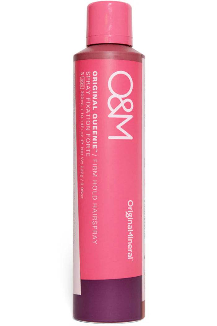 O&M Original & Mineral. spray fixation ferme Original Queenie 300 ml - Oli & Eve | Boutique capillaire végane et sans cruauté 