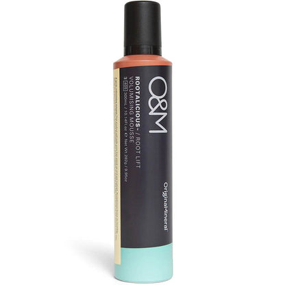 O&M Original & Mineral. mousse volumisante soulève-racine Rootalicious 300 ml - Oli & Eve | Boutique capillaire végane et sans cruauté 