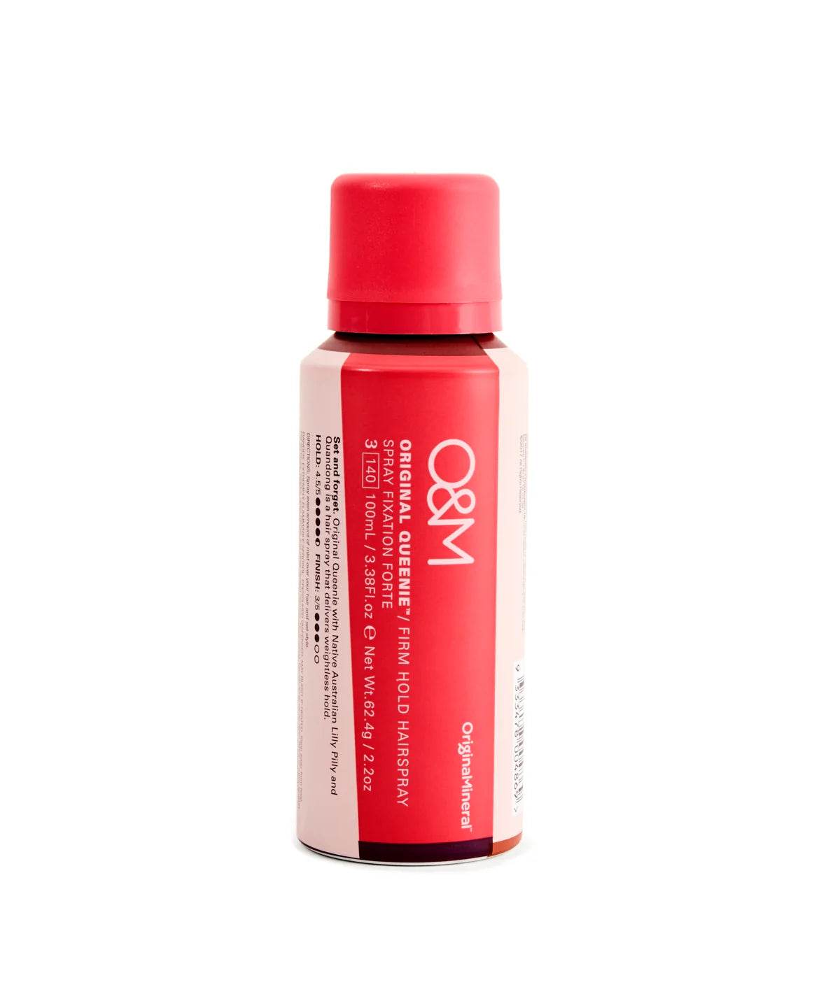 O&M Original & Mineral. spray fixation ferme Original Queenie 300 ml - Oli & Eve | Boutique capillaire végane et sans cruauté 
