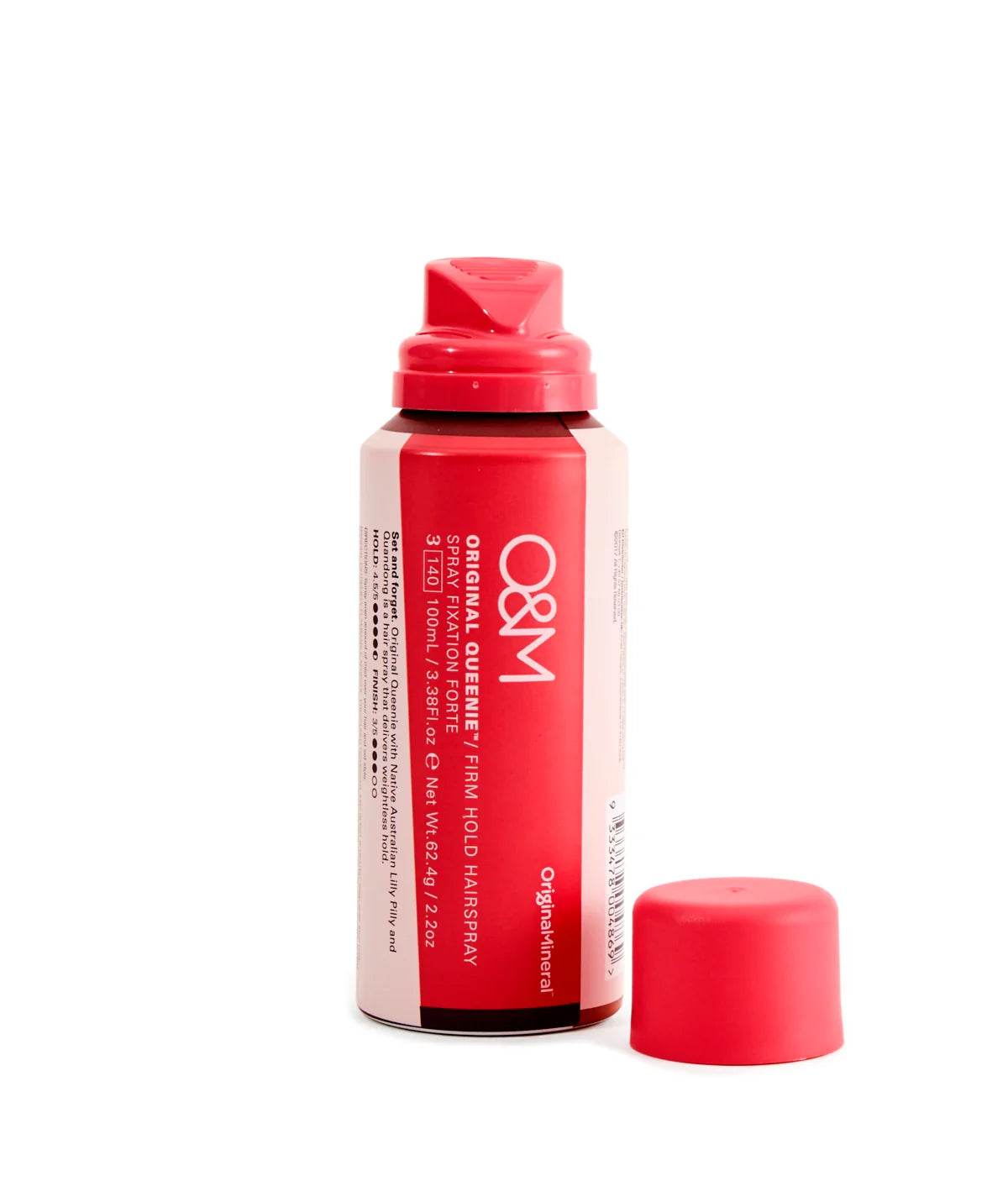 O&M Original & Mineral. spray fixation ferme Original Queenie 300 ml - Oli & Eve | Boutique capillaire végane et sans cruauté 