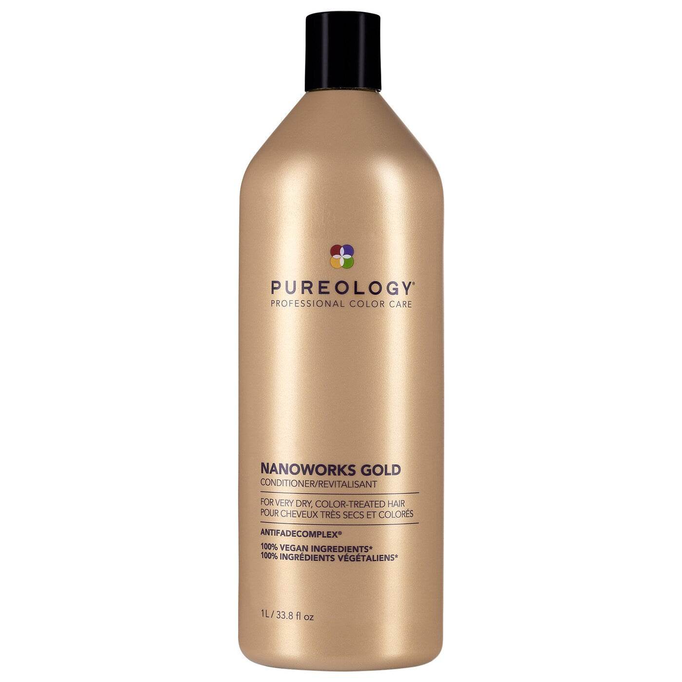 Pureology. revitalisant après-shampoing Nanoworks gold - Oli & Eve | Boutique capillaire végane et sans cruauté 