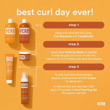 Verb. shampoing boucles