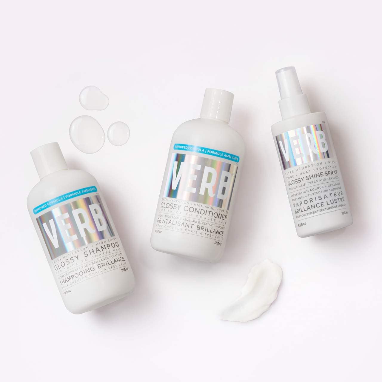 Verb. shampoing glossy