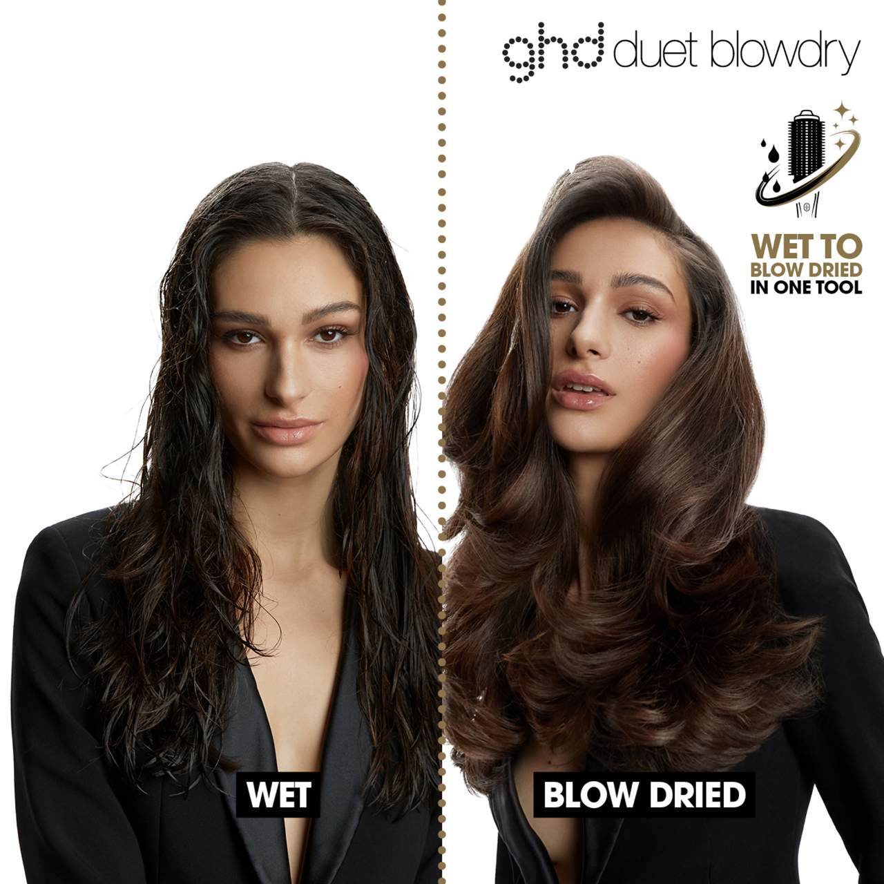 GHD hair. brosse séchoir professionnelle Duet Blowdry - Oli & Eve | Boutique capillaire végane et sans cruauté 