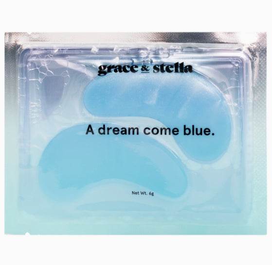 grace & stella. masques bleus illuminants pour les yeux - Oli & Eve | Boutique capillaire végane et sans cruauté 