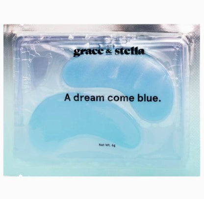 grace & stella. masques bleus illuminants pour les yeux - Oli & Eve | Boutique capillaire végane et sans cruauté 