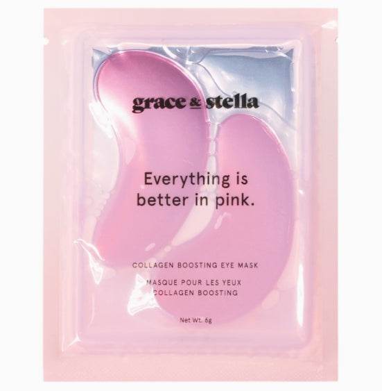grace & stella. masques hydratant pour les yeux collagène boosting - Oli & Eve | Boutique capillaire végane et sans cruauté 