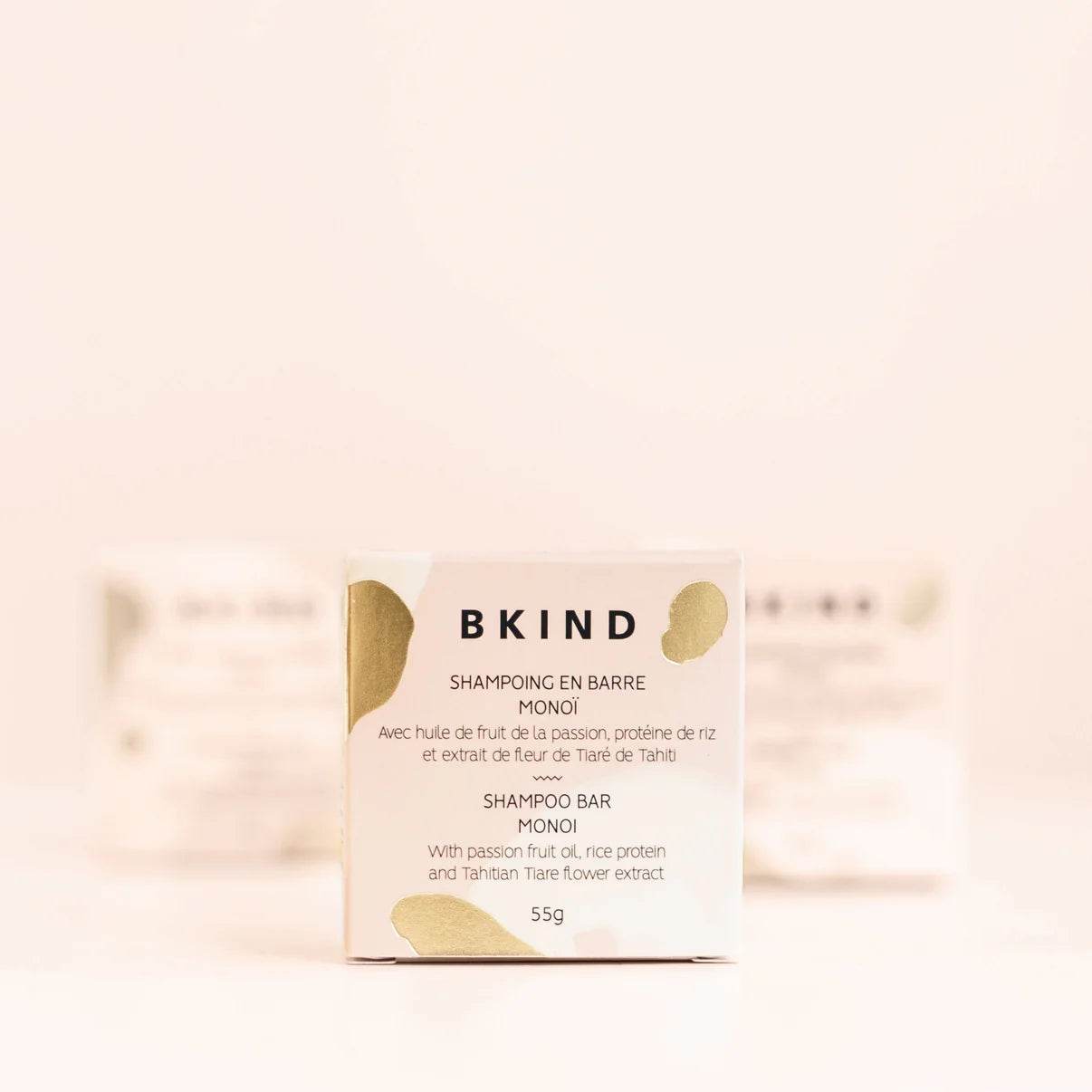 BKIND. shampoing en barre cheveux secs ou fins 55g - Oli & Eve | Boutique capillaire végane et sans cruauté 