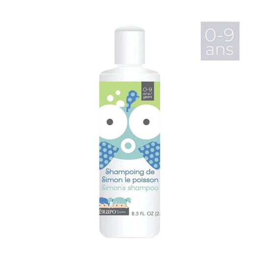 Terapo Junior. shampoing Simon le poisson - Oli & Eve | Boutique capillaire végane et sans cruauté 