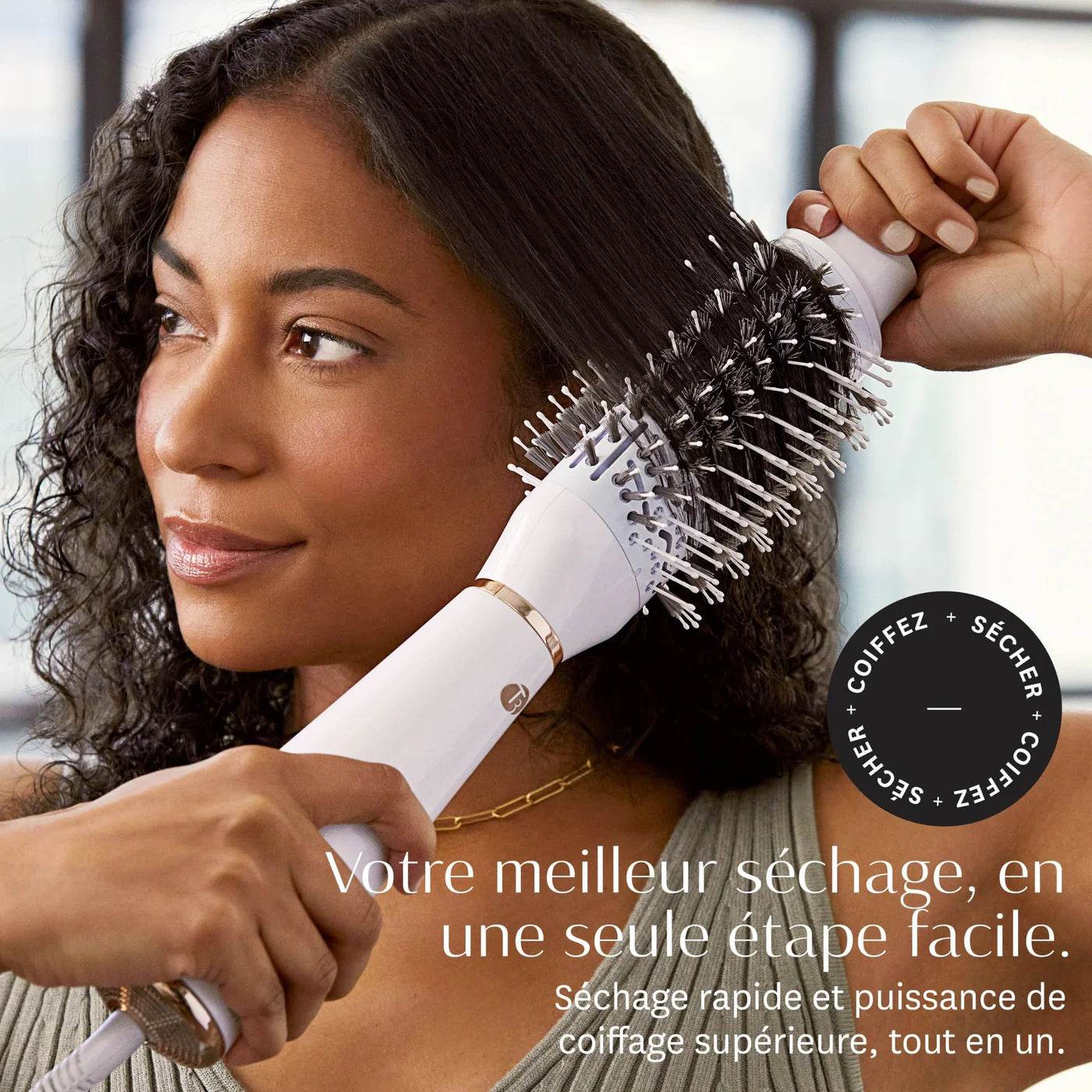 T3. brosse-séchoir Airebrush (ovale) - Oli & Eve | Boutique capillaire végane et sans cruauté 