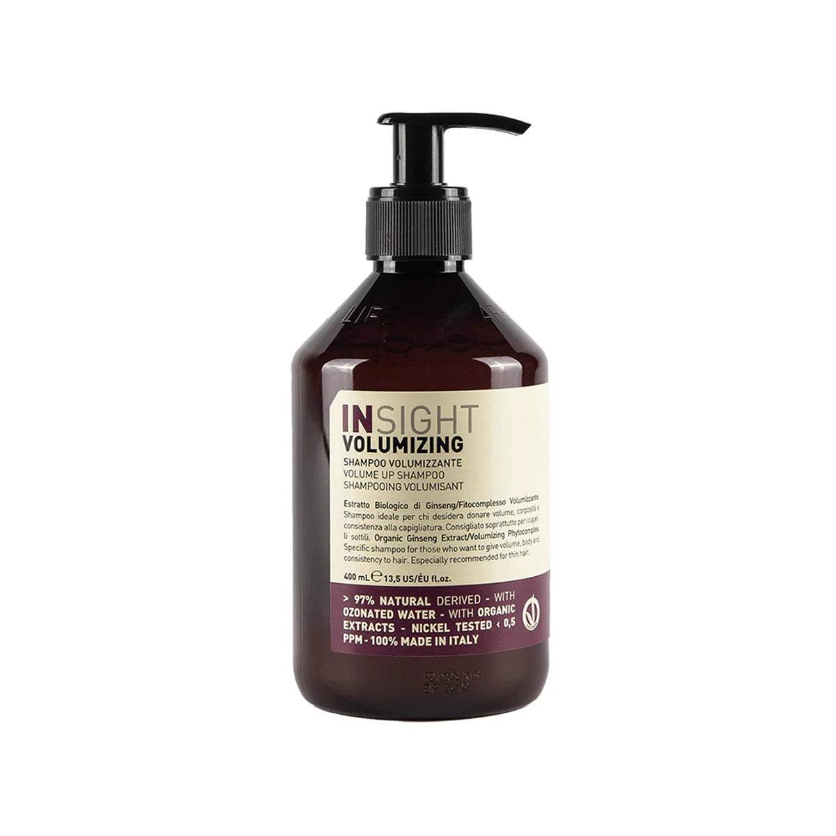 Insight. shampoing volume pour cheveux fins Volumisant - Oli & Eve | Boutique capillaire végane et sans cruauté 